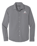 BB18008 - Shadow Grey Brooks Brothers® Wrinkle-Free Stretch Patterned Shirt
