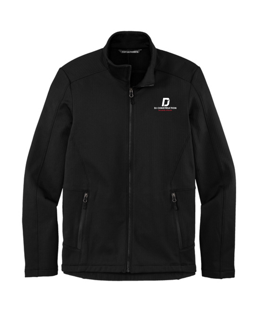 F239 - Deep Black Fleece Jacket
