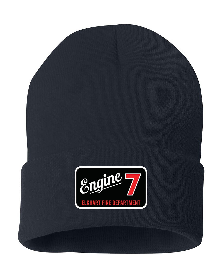 SP12 - Navy Cuffed Beanie