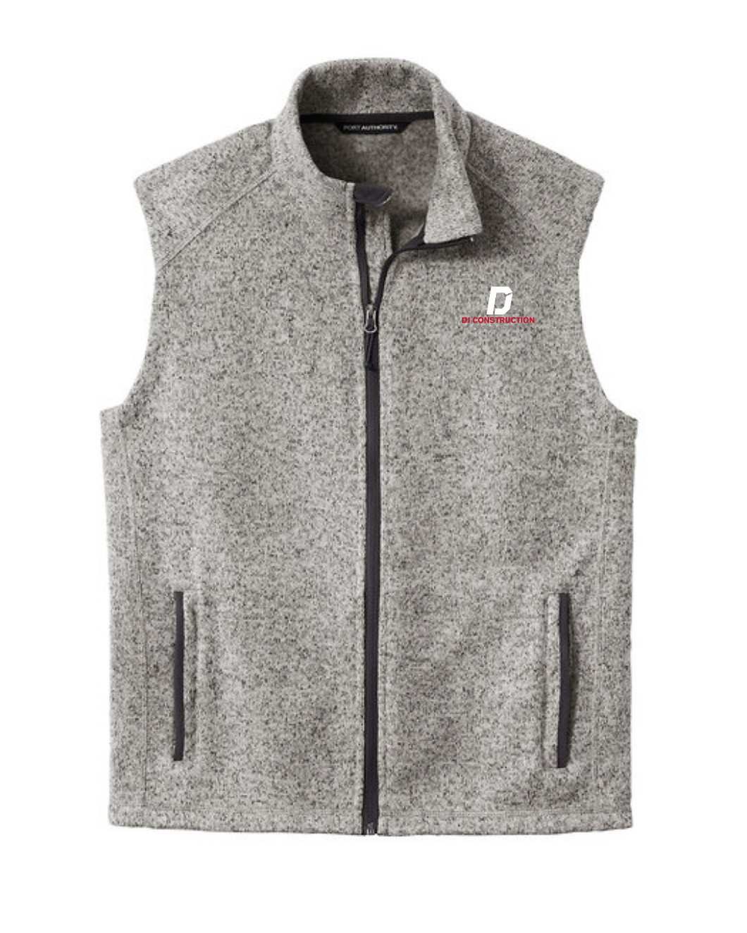 F236 - Grey Heather Port Authority ® Sweater Fleece Vest