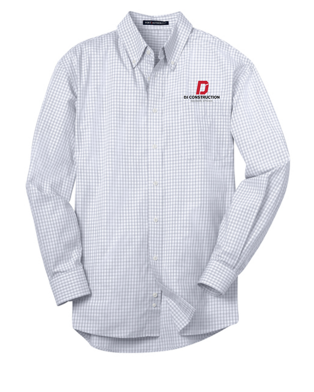 S639 - White Port Authority® Plaid Pattern Easy Care Shirt