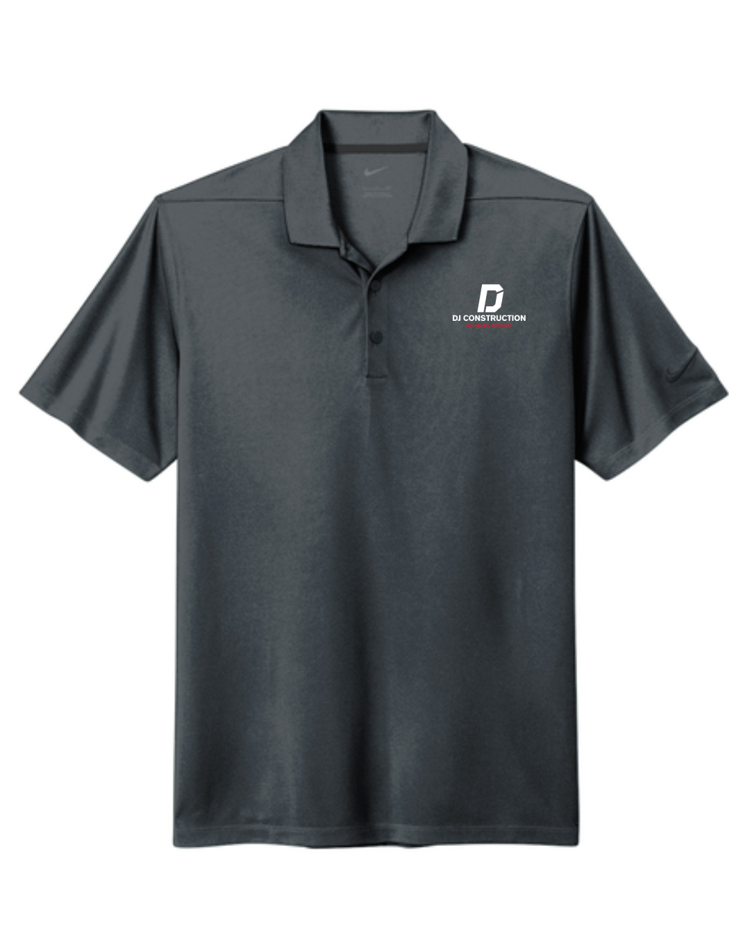 NKDC1963 - Anthracite Nike Dri-FIT Micro Pique 2.0 Polo
