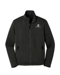 F223 - Deep Black Port Authority Microfleece Jacket
