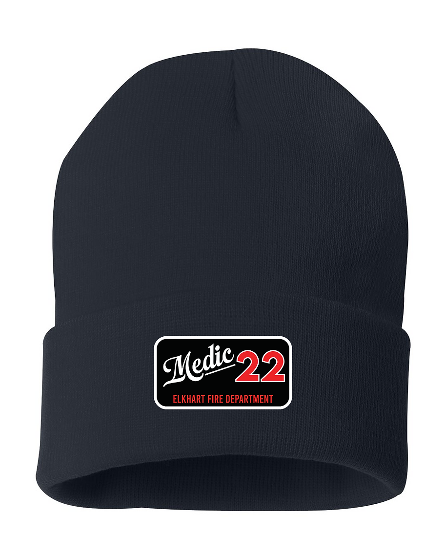 SP12 - Navy Cuffed Beanie