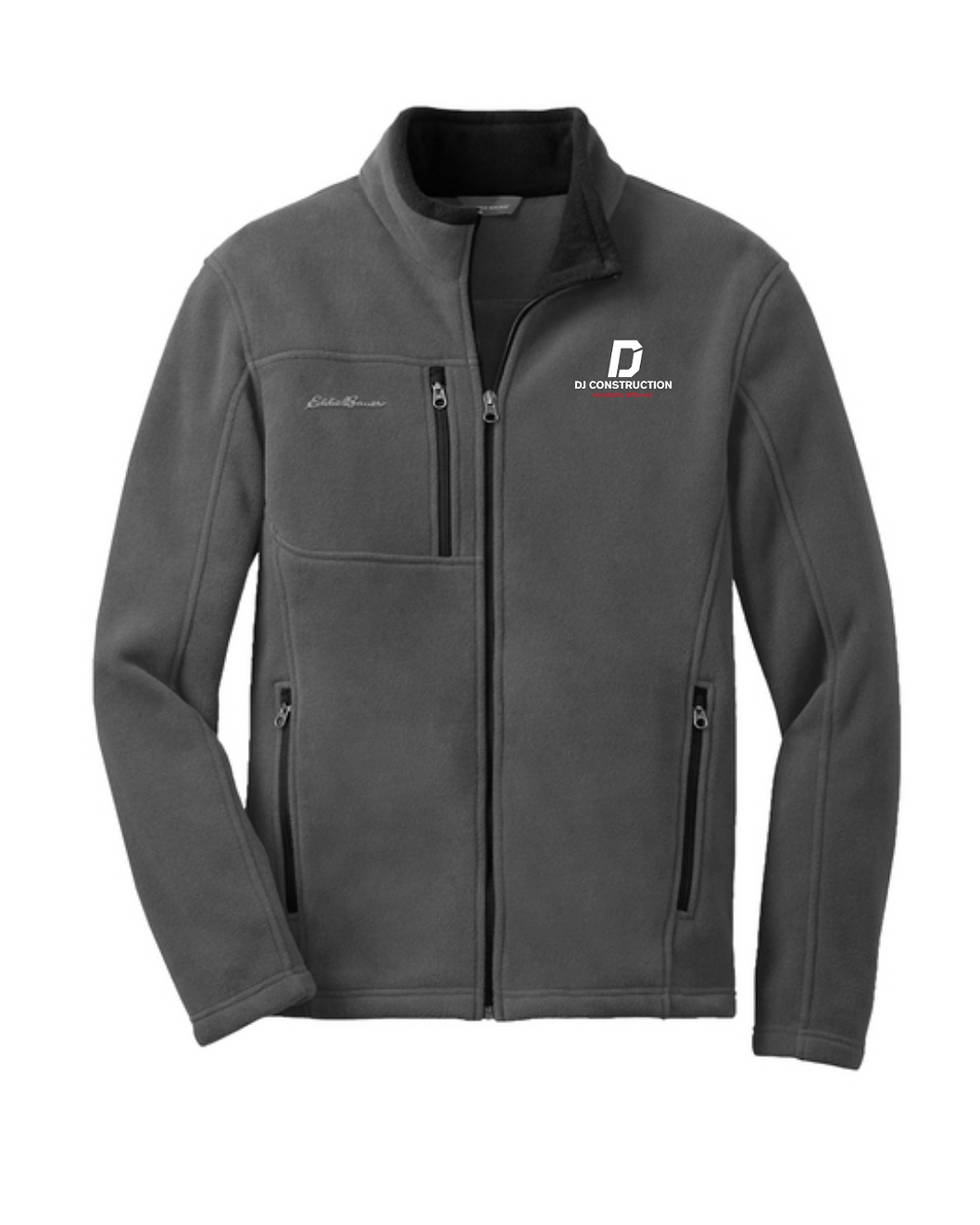 EB200 - Steel Grey Eddie Bauer Full-Zip Fleece Jacket
