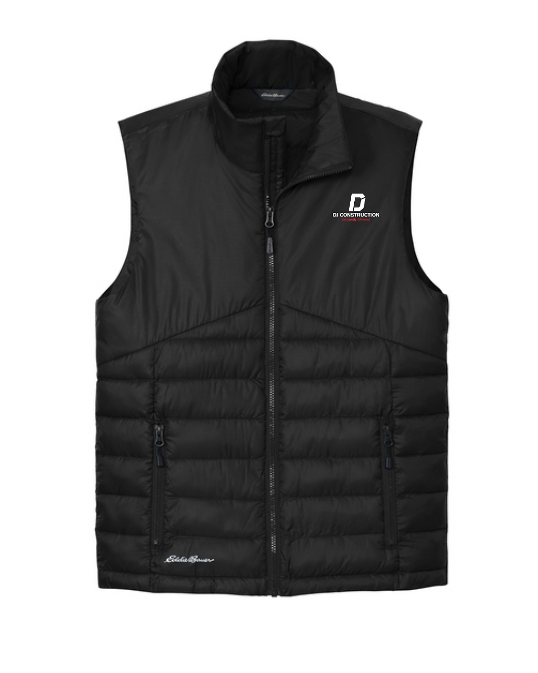 EB512 - Deep Black Quilted Vest