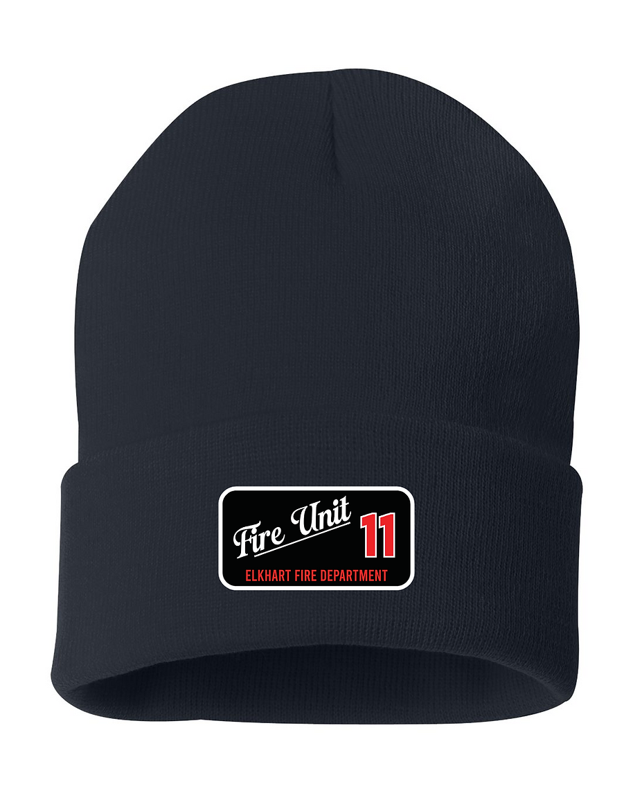 SP12 - Navy Cuffed Beanie