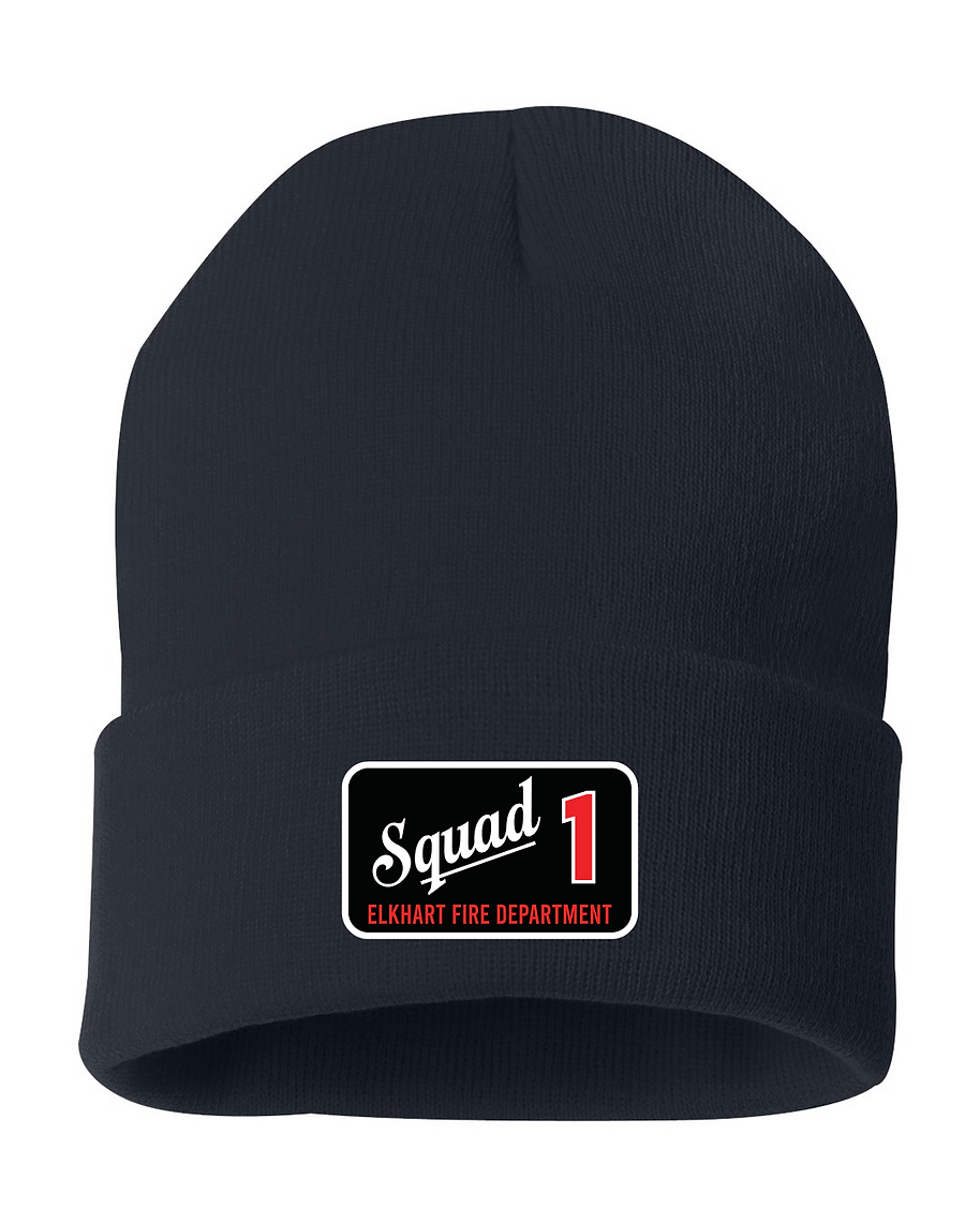 SP12 - Navy Cuffed Beanie