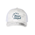 6606 - White Camo Hat with Logo
